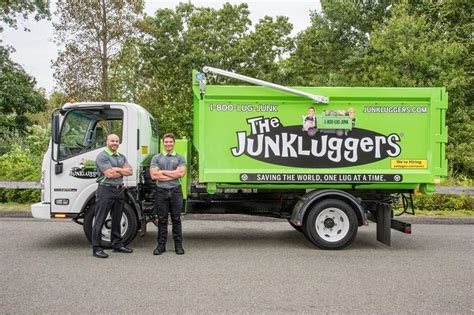 Junk luggers - The Junkluggers of New Haven County provides quick and trustworthy junk removal services for residents and businesses alike in Milford. The luggers that come to help you with your junk removal needs will be professionally trained, courteous, and respectful of your property. Whether you require furniture removal, appliance removal, a simple ...